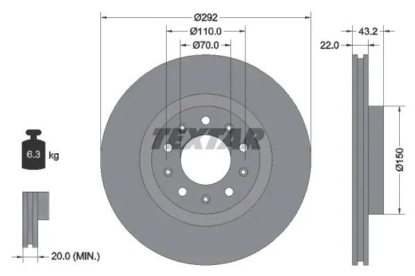 tarcze-klocki-textar-przod-tyl-alfa-159-330mm-rodzaj-tarcz-wentylowane