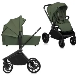 lionelo-mika-plus-2w1-green-olive-adaptery