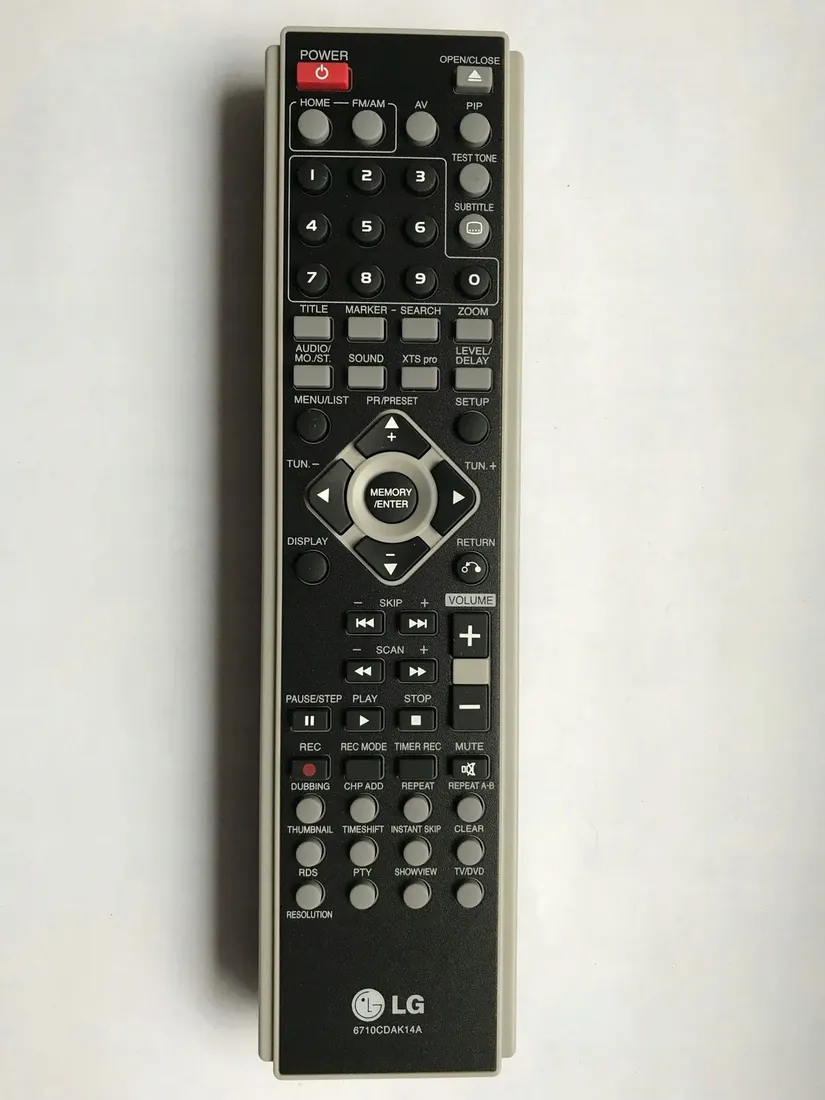 pilot-oryginalny-lg-model-dvd-6710cdak14a-stan-nowy