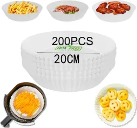 papier-do-pieczenia-do-frytkownicy-beztluszczowej-okragly-zestaw-200-sztuk