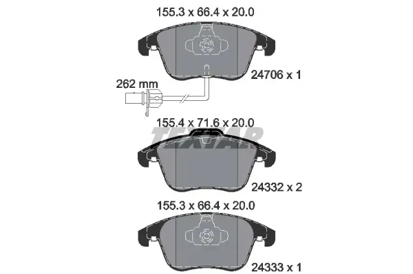 klocki-textar-przod-audi-a4-b8-314mm