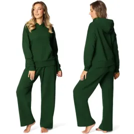 dkaren-dk-k-b8-zielony-2xl-wiskoza-dlugi-komplet-dres-bluza-spodnie