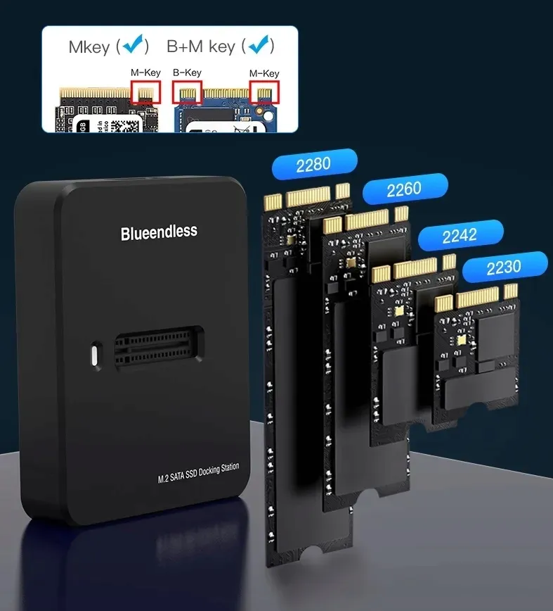 stacja-dokujaca-dyskow-m-2-nvme-adapter-ssd-m2-stan-nowy