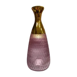 elegancki-wazon-szklany-glamour-jasnorozowy-30cm-do-salonu-na-prezent