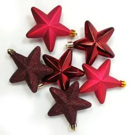 bombki-choinkowe-gwiazdki-czerwone-nietlukace-6-sztuk-8-cm