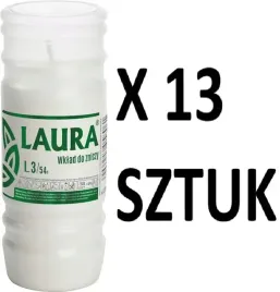 wklad-parafinowy-do-zniczy-bispol-145-cm-pakiet-13-sztuk