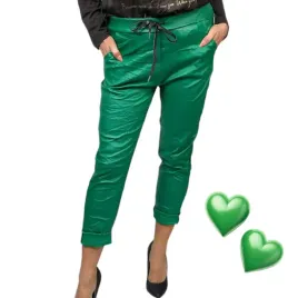 spodnie-gnieciuchy-lycra-eco-skora-skorki-42-44-xl-2xl-wysoki-stan-zielone