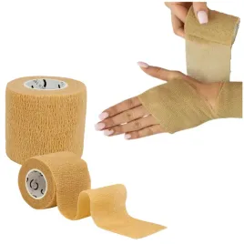 bandaz-kohezyjny-samoprzylepny-elastyczny-gold-tape-5-cm-x-45-m-bezowy