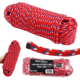 kraftanddele-lina-wielofunkcyjna-8mm-x-50m-czerwona-polipropylen-kd11023