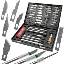 noz-modelarski-skalpel-zestaw-56-el-precyzyjne-nozyki-falon-tech