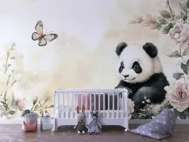 fototapeta-dla-dzieci-na-wymiar-panda-pastele-struktura-do-salonu-premium