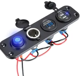 woltomierz-miernik-ladowarka-usb-gniazdo-12v-wlacz
