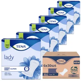 karton-6x30szt-tena-lady-super-podpaski-wkladki-nietrzymanie-moczu-kobiet