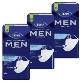 zestaw-3x24szt-tena-men-active-level-1-meskie-wkladki-nietrzymanie-moczu