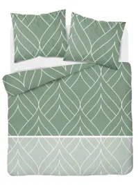 posciel-flanelowa-220x200cm-bawelna-100percent-zielona