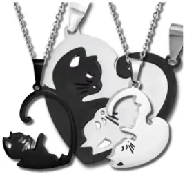 zestaw-przyjazni-naszyjnik-best-friends-2szt-czarny-srebrny-koty-yin-yang