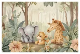 fototapeta-dla-dzieci-baby-safari-lew-drzewa-plamy-struktura-na-twoj-wymiar