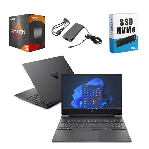 LAPTOP HP Victus Gaming 15-fb0111nw Ryzen 5 5600H 16GB 512GB SSD Win11