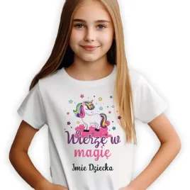 koszulka-dziecieca-biala-na-prezent-unicorn-wierze-w-magie-imie-wzory-110