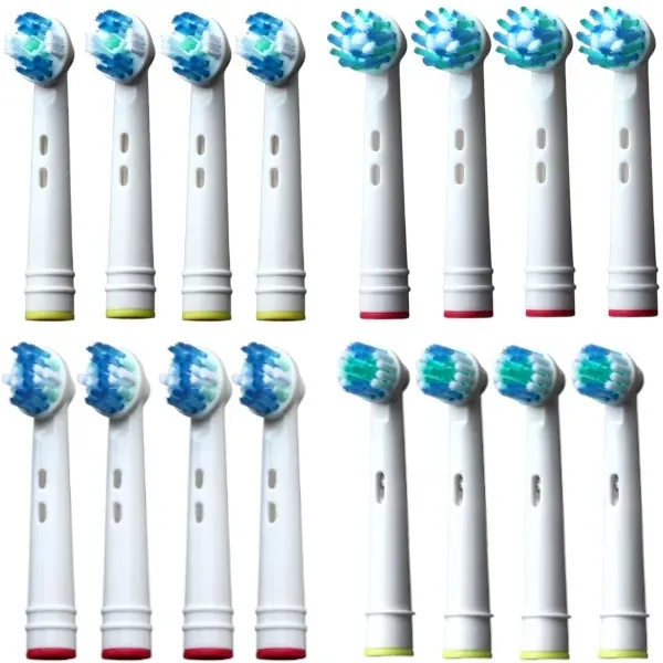 16x Końcówki do Oral White Precision Floss Cross - zamiennik