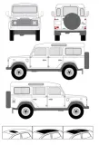 platforma-dachowa-land-rover-defender-5d-110-stan-nowy