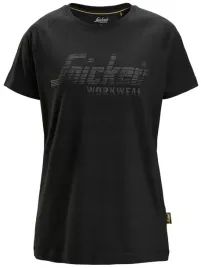 snickers-2597-czarny-t-shirt-damski-z-logo-100percent-bawelna-rozmiar-l