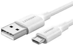 kabel-usb-do-micro-usb-ugreen-us289qc-3-0-2-4a-1m-bialy