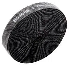 tasma-rzepowa-organizer-kabli-baseus-rainbow-circle-velcro-straps-3m-czarna