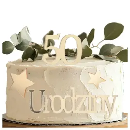 dekoracje-na-tort-50-urodziny-zloty-napis-na-tort-dekoracje-tortu-plexi
