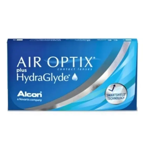 Soczewki miesięczne Air Optix plus HydraGlyde 6 sztuk BC: 8.6 Moc: -4,75