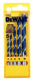 dewalt-dt4535-zestaw-wiertel-do-drewna-4-10mm-5szt