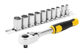 stanley-zestaw-klucz-grzechotka-1-4-z-nasadkami-55mm-14mm-11-sztuk