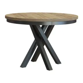 stol-okragly-rozkladany-z-wkladka-kris-100-138x100x77cm-kraft-zloty-czarny