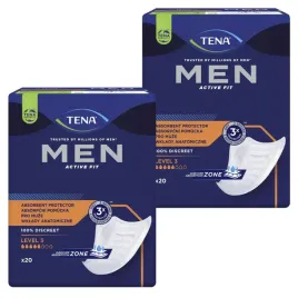 2x20szt-wkladki-meskie-tena-men-active-level-3-dyskretne-wygodne-noszeniu