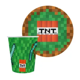 zestaw-tnt-talerzyki-kubeczki-piksele-minecraft-na-urodziny