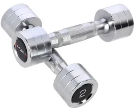 hms-zestaw-hantle-hantelki-chromowane-do-cwiczen-treningu-silowego-2x2-kg