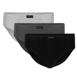 atlantic-3bmp-006-3-pak-majtki-slipy-czarny-szary-grafit-l