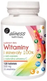 aliness-witaminy-i-mineraly-100percent-120-tabl-kompleksowe-wsparcie-zdrowia