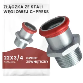 zlaczka-22-x-3-4-gz-mufa-gwint-zewnetrzny-stal-weglowa-zaciskowy-c-press
