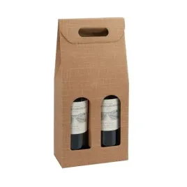 pudelko-k-872-na-wino-podwojne-brazowe-ozdobne