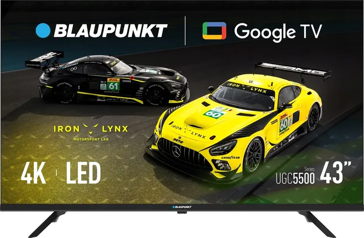 TELEWIZOR BLAUPUNKT 43 CALI LED 4K UHD GOOGLE SMART TV BLUETOOTH DVBT T2