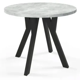 stol-okragly-rozkladany-orio-loft-100-140-cm-beton-jasny-czarna-podstawa