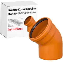 kolano-kanalizacyjne-pcv-zewnetrzne-110-mm-45-stopni-pvc-pomaranczowe-mocne