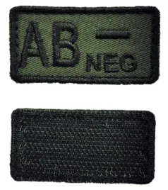 plakietka-rzep-naszywka-grupa-krwi-ab-negative-olive-zielona