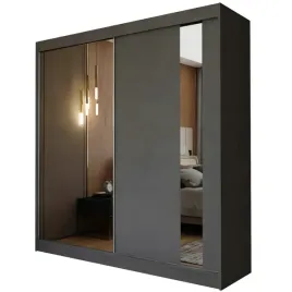 szafa-przesuwna-grazia-200-cm-z-lustrem-szafa-dwudrzwiowa-szara