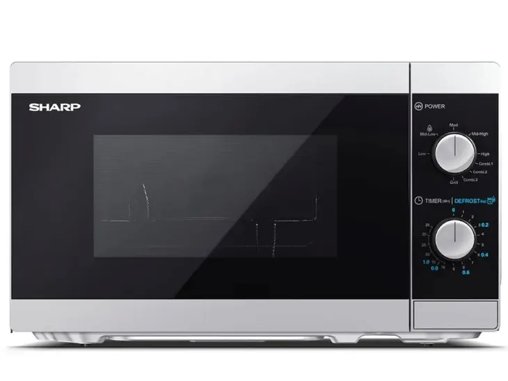 Kuchenka mikrofalowa wolnostojąca Sharp 800W grill 1000W 20L