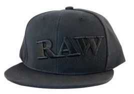 czapka-z-daszkiem-raw-flat-bill-snap-back-z-ubijakiem-czarna