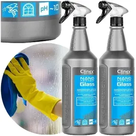 clinex-glass-nano-profesjonalny-plyn-do-szyb-1l-odtluszcza-bez-smug-2szt