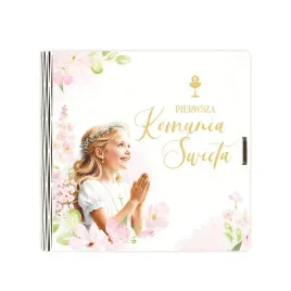 album-ksiazeczka-drewniana-pamiatka-pierwsza-komunia-swieta-dziewczynka-ihs