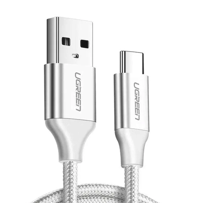 kabel-ugreen-us288usb-do-usb-c-qc3-0-1m-bialy